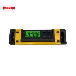 9 Inch LCD Backlight Digital Spirit Level Measure Meter Levelling Instrument Ruler Dl420