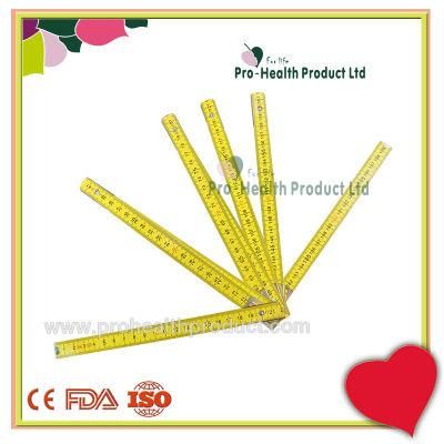 200cm 10 Folds Promotional Custom Wooden Rivet Folding Ruler