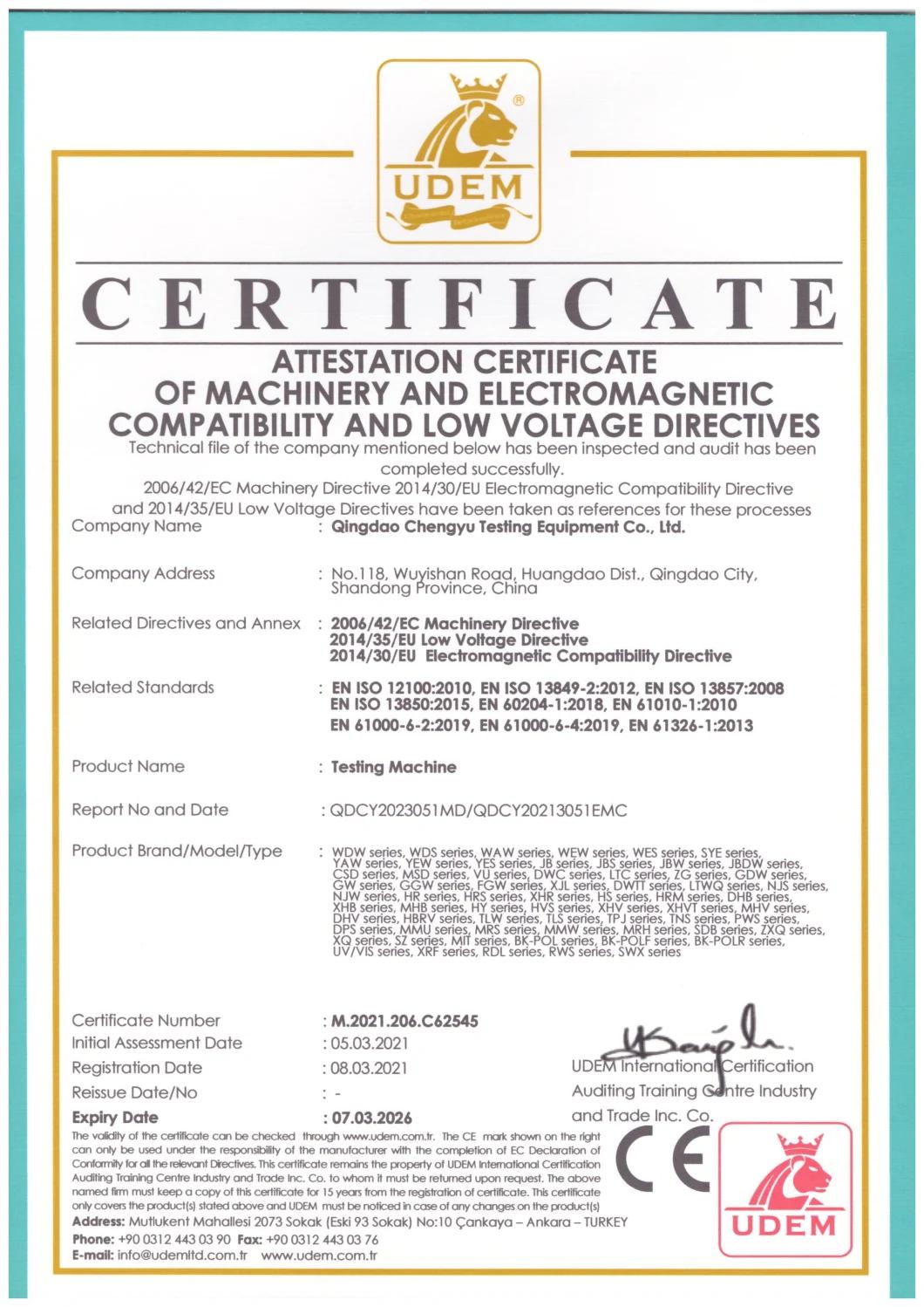 Factory Direct Sales of Electronic Axial Extensometer for Tensile Test