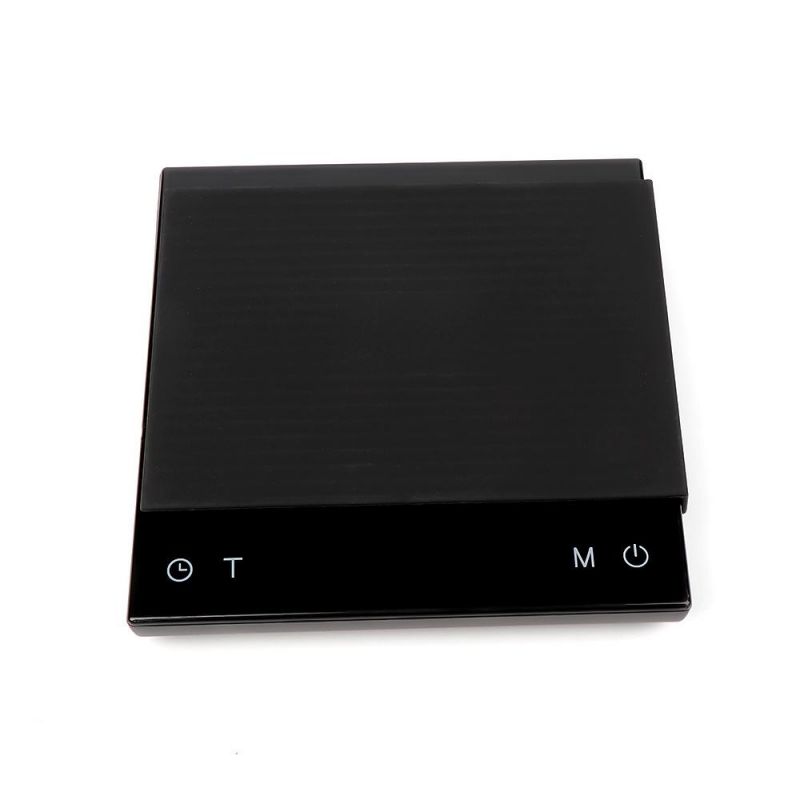 USB 3kg Home Kitchen Rechargeable Coffee Scale with Timing Function