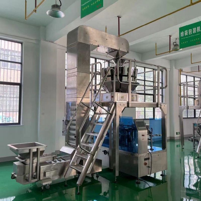 High Volume Salad Multihead Weigher with 5L Hopper Packaging Machine