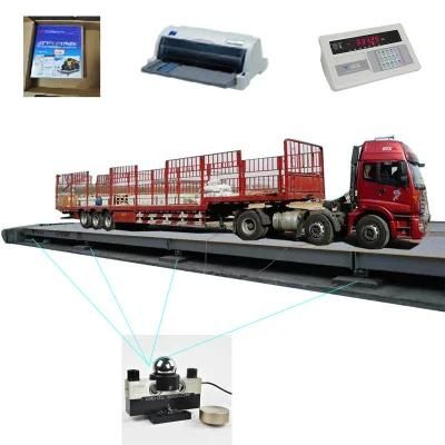 3X18m 100ton Industrial Electronic Digital Bascula Price