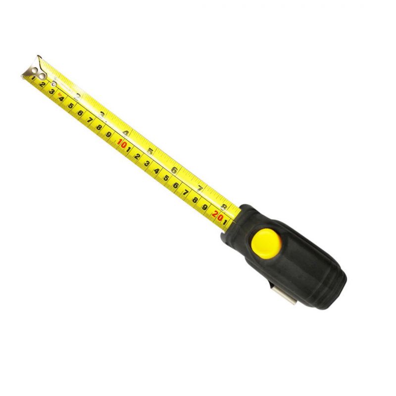 High Quality 3m Auto Lock Steel Tape Measure with Double Marked Blade