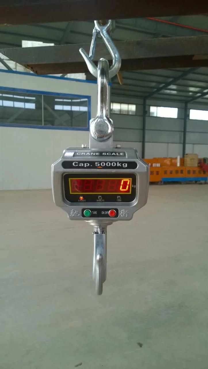 Portable Digital Crane Scale, High Precision 1000kg 2000lbs