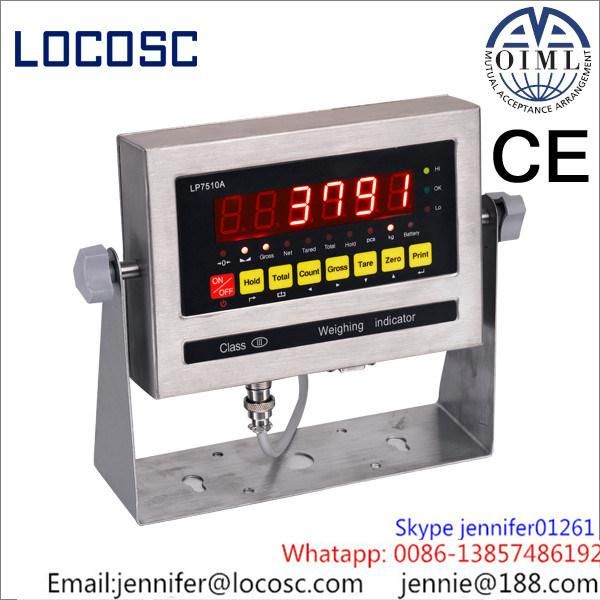 Professional Manufacture Weighing Indicator for Bench Scale