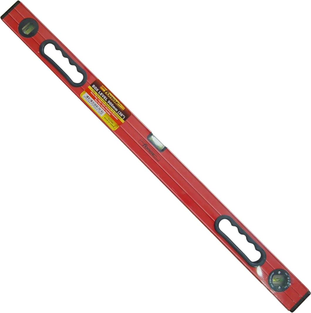 36" Heavy Duty Aluminum Box Level Spirit Level with Magnifier