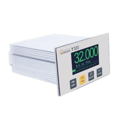Y320 CE Approval RS232 RS485 Batching Weighing Scale Weighting Indicator Controller