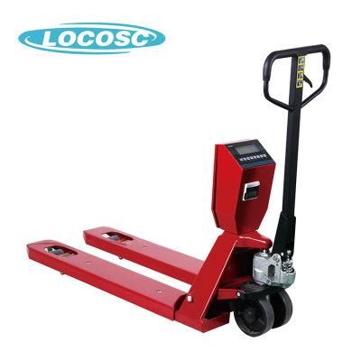 High Resolution 3 Ton Electronic Weighbridge Pallet Truck Scale Lift Truck Scale
