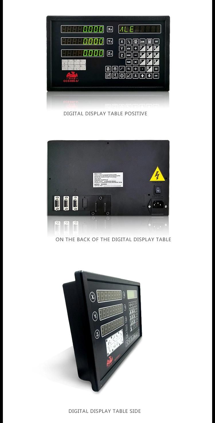 High Accuracy Linear Dro/Digital Readout for Lathe Machine