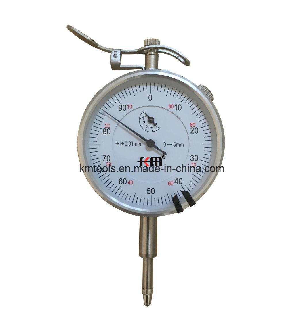 0-5mmx0.01mm Dial Indicator Gauge with Lifting Lever Measuring Device