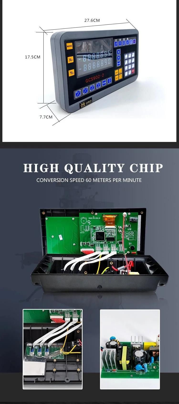 High Precision Dro Gcs902-2 Digital Readout for Grinder& EDM Machine