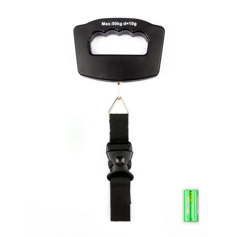 Portable Mini Digital Hand Held 50kg/10g Fish Hook Hanging Scale