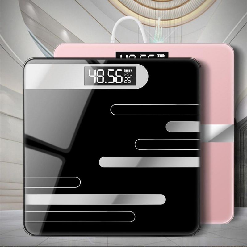 Factory Wholesale LCD Display Personal Scale Power by Battery