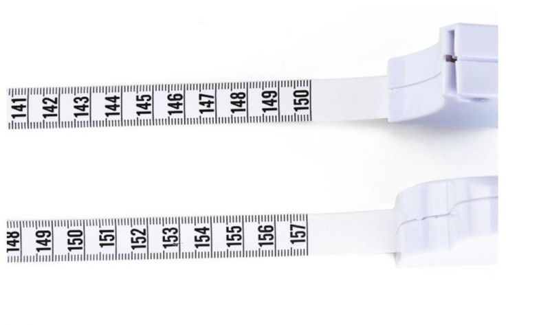 Perfect Body Tape Measure - 1.5m Automatic Telescopic Tape Measure - Retractable Measuring Tape for Body: Waist, Hip, Bust, Arms, and More.