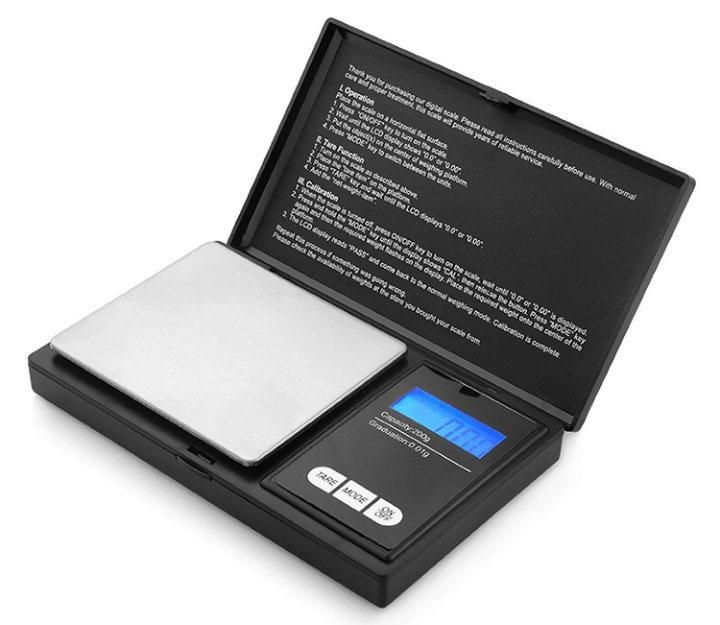 200g 0.01g LCD Screen Digital Jewelry Pocket Mini Weighing Scale
