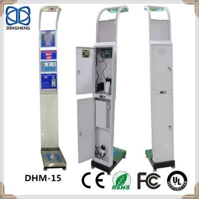 High Quality Health Check Kiosk Scale for Supermarket and Hospital