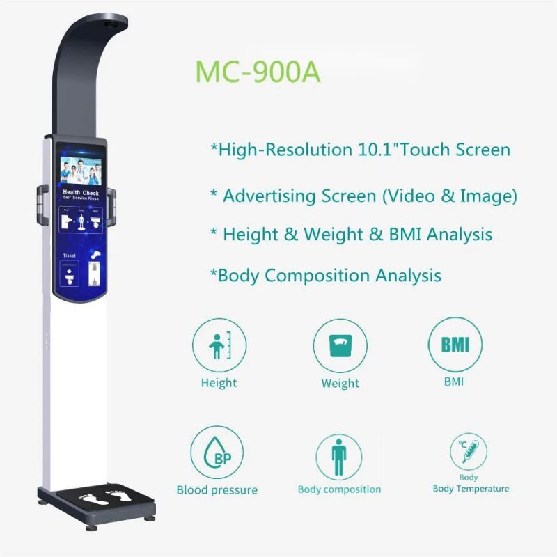 Electronic Height Weight and Fat and BMI Analysis Scale