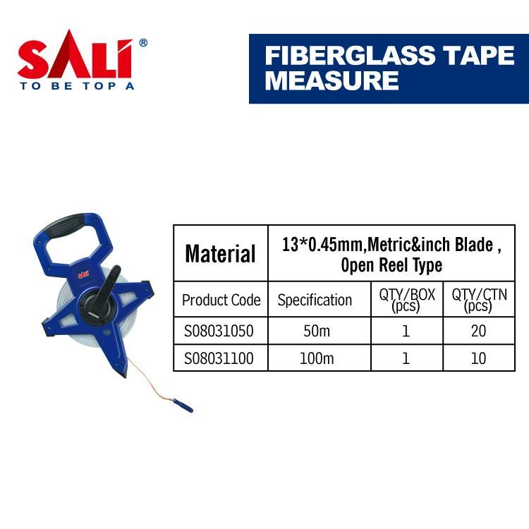 50m 100m High Quality Fiberglass Tape Measure