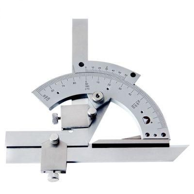 Fujisan Multi-Purpose Angle Ruler 0-320 Degree Vernier Protractor Multi-Function Angle Measuring Instrument
