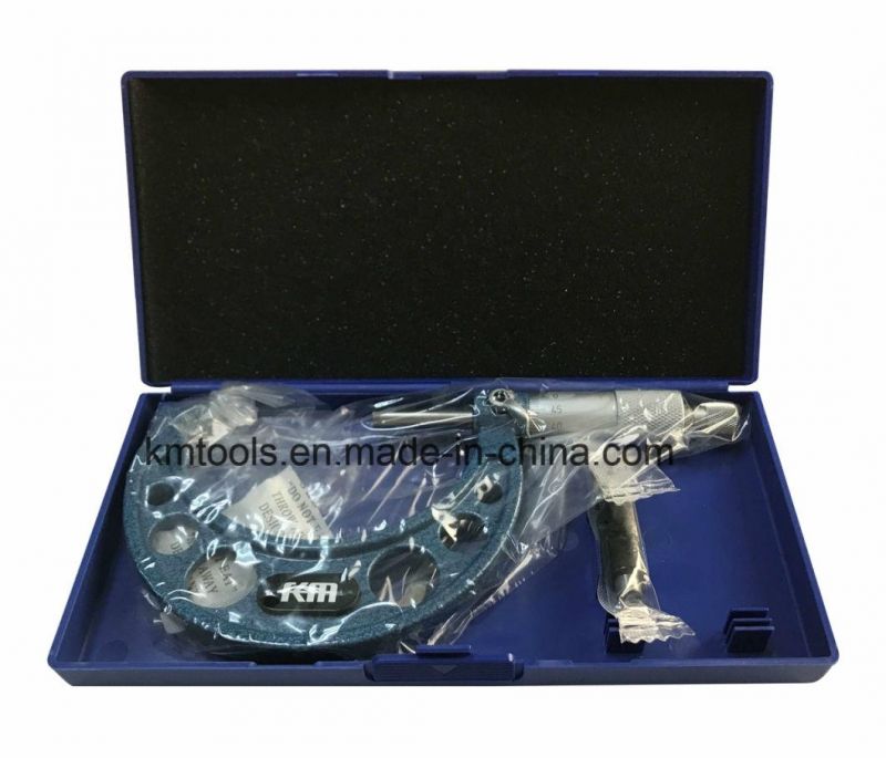 50-75mm Ratchet Stop Outside Micrometer Measuring Instruments