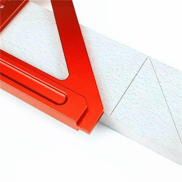 Woodworking Triangle Ruler Height Ruler Metric Ruler Right Angle Ruler Woodworking Aids Measuring Tool I185312