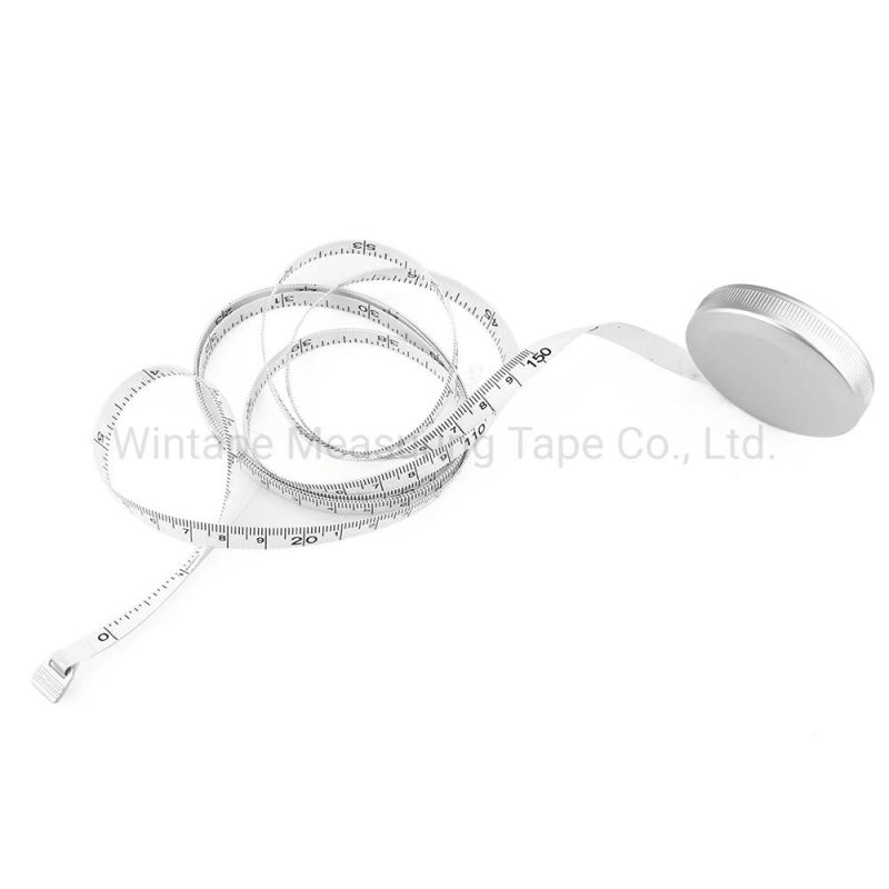 60inch Silver Sewing Advertizing Tape Measure