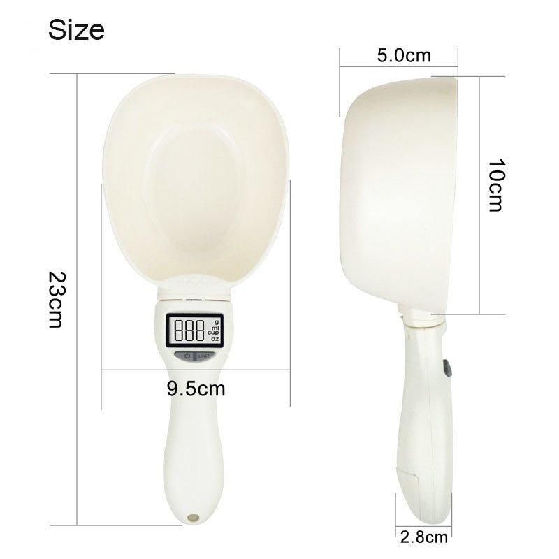 Big Spoon Kitchen Baking Pet Food Weighing Spoon Scale Digital