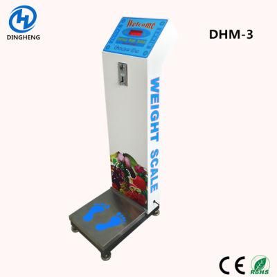 Dhm-3 Coin-Operated Weighing Scale Balance for Clinic