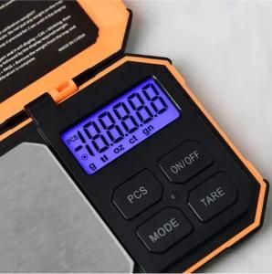 Practical Design 200g Portable Digital Pocket Tester Jeweler Tool Set Automatic Dividing Steel Pocket Scale