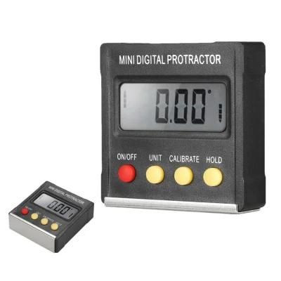 Digital Protractor Mini Magnetic Base 4X90