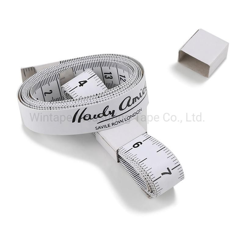 White Promotional Sewing Tailor Measuring Soft Tape Measure