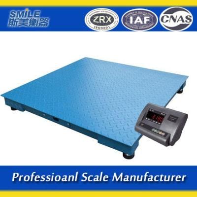 Digital Weighing Scales 1000kg 1ton 3 Ton Industrial Floor Weighing Platform Scale