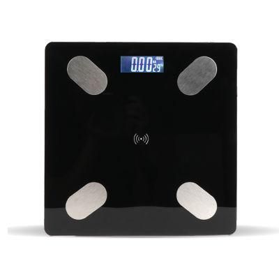 Ultra Thin Multi Function Tempered Glass Body Scales with Bluetooth