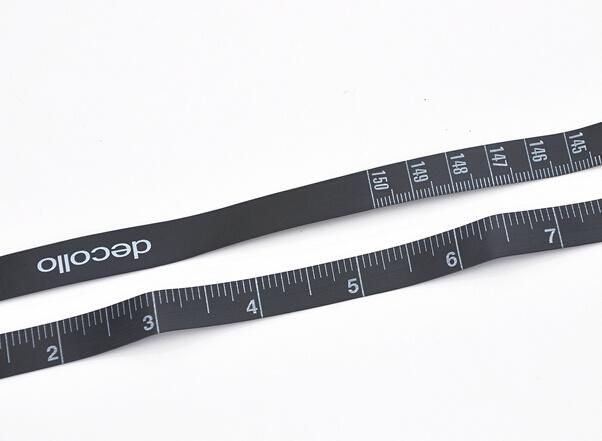 Custom Brand Design Black Tailor Measuring Tape/Metric Tape for Promotional Gifts with Your Logo