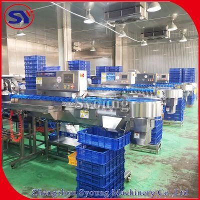 1-2000g Weight Grade Sorting Measuring Machine for Chicken Meat Paw Leg