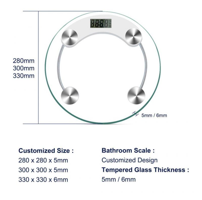 Hot Selling Waterproof Bathroom Personal Electronic Balance Scale Gym Health