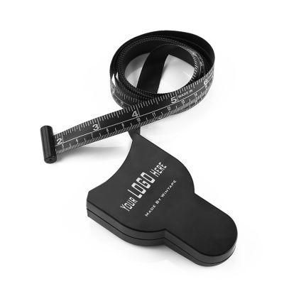 Black Plastic Medical Waist Mini Body Tape Measure for Sport