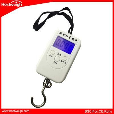 Digital Luggage Scales 50kg Portable Digital Scales UV Laser Light for Checking Cash