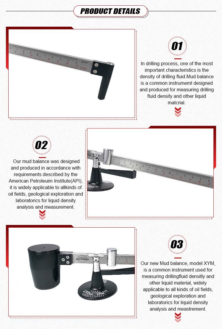 mud balance measurement