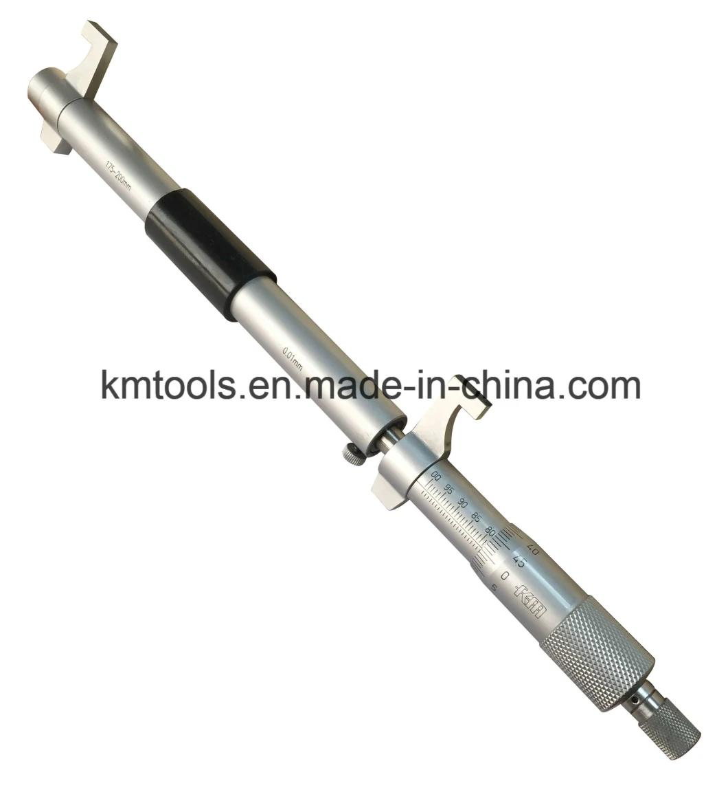 175-200mm Inside Micrometer with 0.0mm Graduation Measuring Tool