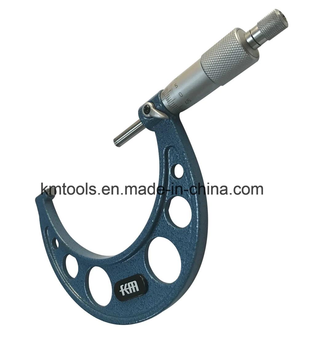 75-100mm High Quality Ratchet Stop Mechanical Outside Micrometer