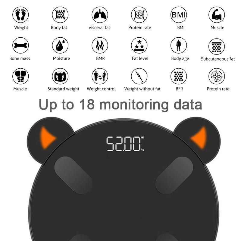 Anti-Slip Unique Design Bluetooth Scale