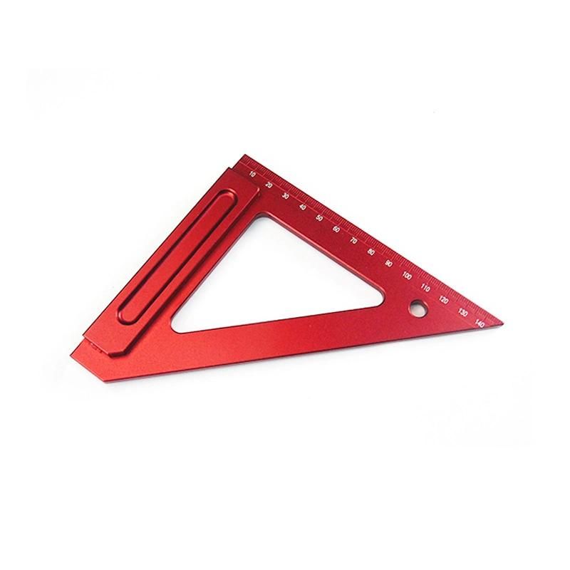 Aluminum Alloy Woodworking Triangle Ruler Right Angle Ruler Scriber Scriber Mini Scriber