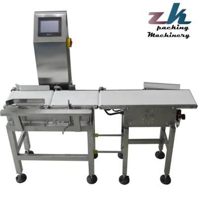 Automatic Weight Checker Conveyor Dynamic Food Checkweigher Machine Check Weigher with Rejector