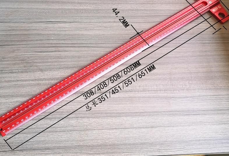 Woodworking Drawing Ruler, Square Ruler, Hole Ruler, Drawing Ruler, Multi-Function Ruler, Woodworking Tool