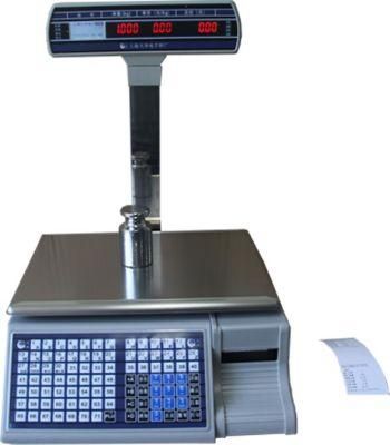 New Arrival Barcode Label Printing 30kg Tma Series Cash Register Scale Electronic for Supermarket