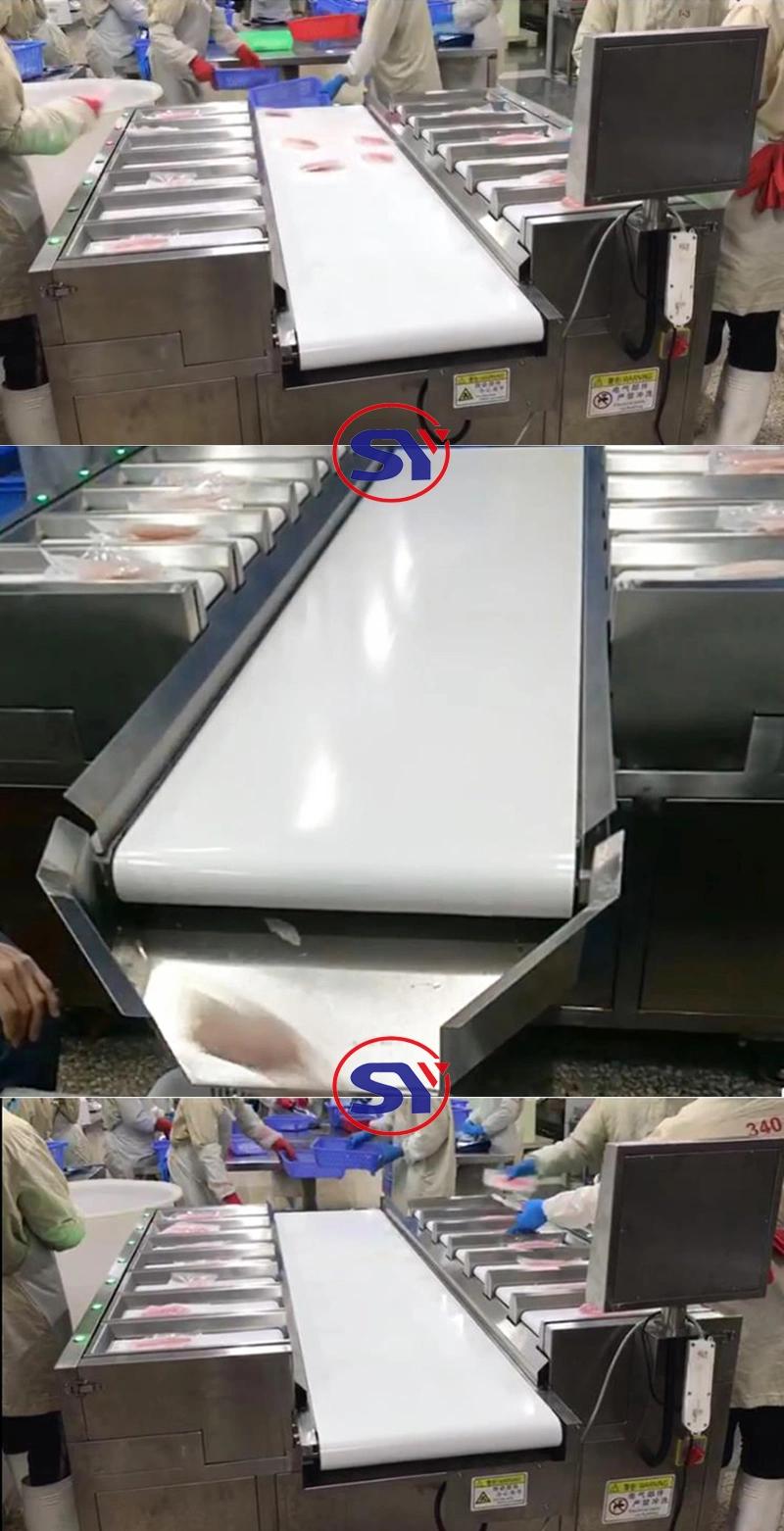 Meat Product Prepackaging Belt Combination Scale Batch-Weighing Machine
