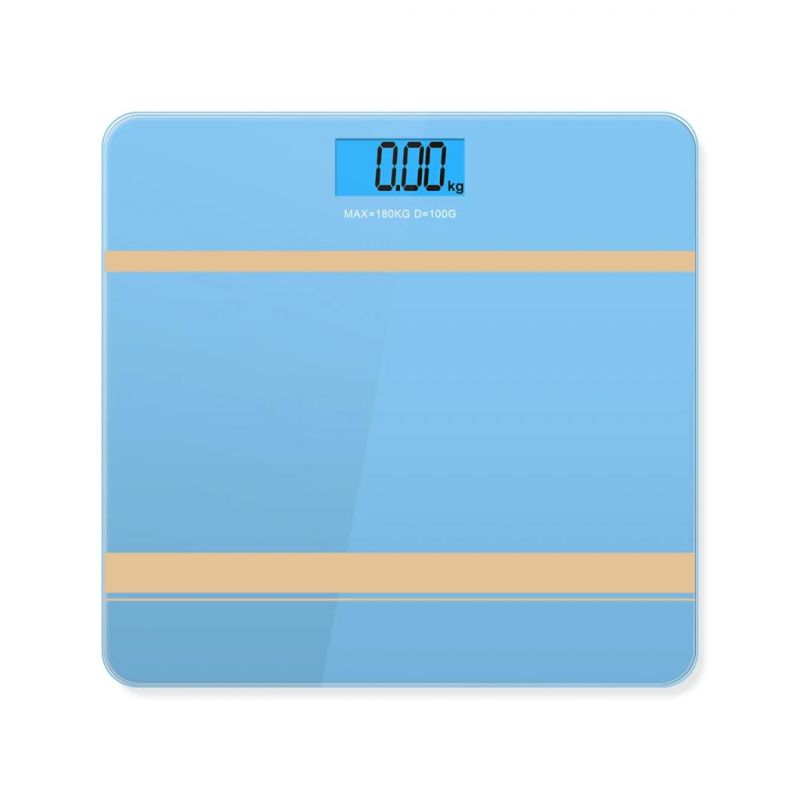 Bl-1603 New Arrival Safety 4mm Glass Digital Bathroom Weighing Scale