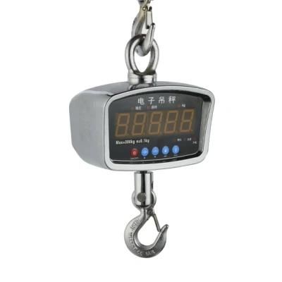 CE OIML Approved Wireless Crane Hanging Scale Capacity 1t