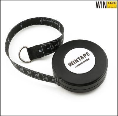 Logo Design 2.5m Round Retractable Waterproof Plastic Tape Measure